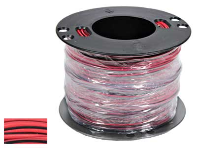 ICC autojohto kaksivärinen 1,50mm2 Punainen & Musta - Autojohdot 1.50mm2 - 02311700 - 1