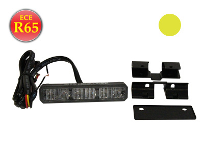 AXIXTECH MS6 KELTAINEN LED-VAROITUSVILKKU JALALLA - LED-tasovilkku - 1603-300520 - 1