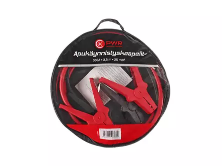 C-PWR Käynnistyskaapelit 25mm2 3,5-metriä 350A - Käynnistyskaapelit - 1-92400 - 2