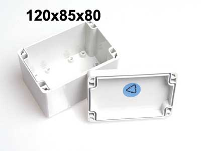 Bernstein tyhjä kytkentäkotelo 120x80x85mm - CT-602 - Nappirasia tarvikkeet - 1801-3600 - 1