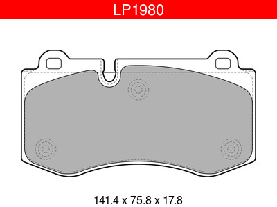 JARRUPALASARJA DELPHI ETU, MERCEDES - Jarrupalasarjat - LP1980 - 1