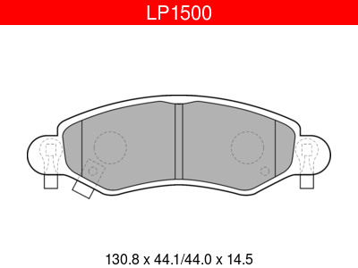 JARRUPALASARJA DELPHI ETU, OPEL, SUZUKI - Jarrupalasarjat - LP1500 - 1