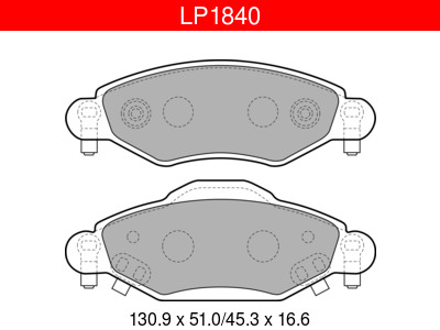 JARRUPALASARJA DELPHI ETU, TOYOTA - Jarrupalasarjat - LP1840 - 1