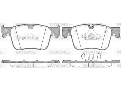 JARRUPALASARJA WOKING ETU, CITROËN PEUGEOT - Jarrupalasarjat - P1460300 - 1