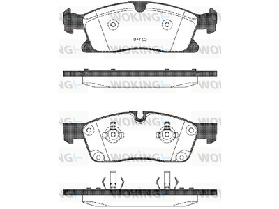 JARRUPALASARJA WOKING ETU, MERCEDES - Jarrupalasarjat - P1530310 - 1