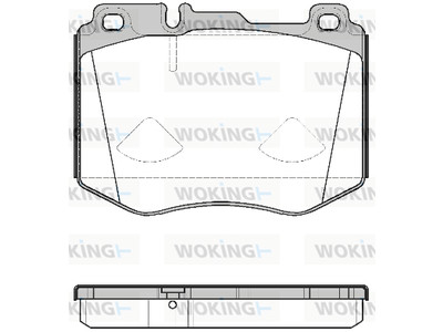 JARRUPALASARJA WOKING ETU, MERCEDES - Jarrupalasarjat - P1704300 - 1