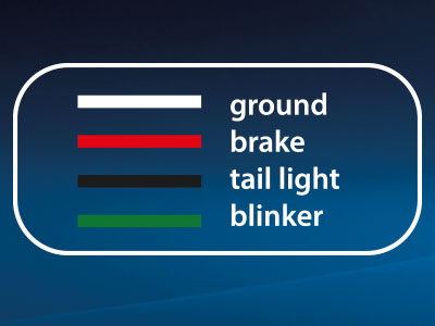 LED-TAKAVALO 12-24V OIKEA - LED-Perävaunuvalaisimet - 1606-40000 - 2