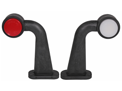 LED NEON EFFECT KUMIV. ÄÄRIVALO OIK. 12/24V 157X180X49 MM - Kumivarsi äärivalot - 1606-27770 - 1