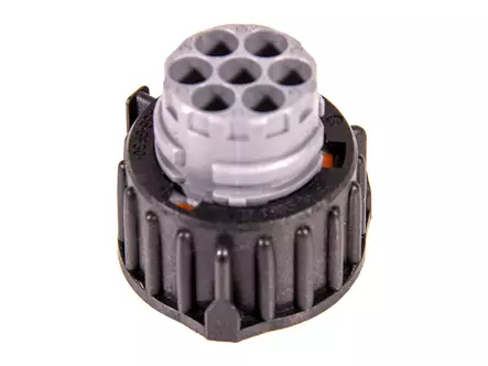 LIITINPISTOKE 7-NAP.HARMAA (KEY B) AMP 1,5MM N.-LIITTIMILLE - Pyöreät AMP DIN - 1090-01280 - 2