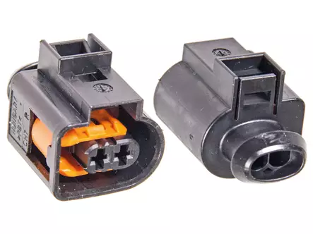 LIITINPISTOKE VW 2-NAP. LIITTIMET CODE C - Pistokkeet, rasiat 2-nap - 4420960 - 1