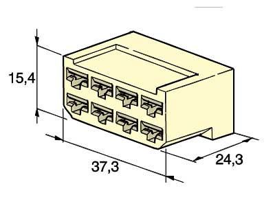 LIITINRASIA 8 NAARASLIIT. - Liitinrasia AMP - 4410280 - 1