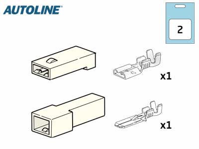 LIITINRASIASRJ BLIST 1-U+N - Liitinrasia AMP - 1569-20200 - 1