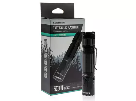 Ledwise Scout Gen 2 led-taskulamppu - Taskulamput - 1700-AT810 - 2