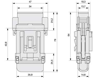 MAXIVAL SULAKKEENPITIMEN KANSI - Sulakerasiat maxi-sulakkeille - 0321210 - 2