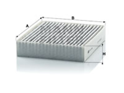 RAITISILMASUODATIN MANN, MITSUBISHI - Raitisilmasuodattimet - 1482-CUK1830 - 1