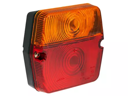 TAKAVALO 2-KAMMIO 12/24V 100X95MM - Halogen takavalot - 1606-27650 - 2