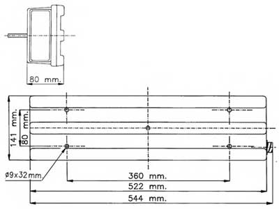 TAKAVALO VAS.7TOIM.MB-ACTROS # - Valaisimet RK, merkkihaku - 36-37521000 - 2