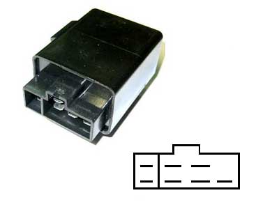 VILKKURELE 12V 7-N. MITSU # - Vilkkurele 12V - 1100-0620 - 1
