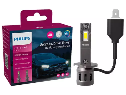Philips Ultinon Access led-ajovalopolttimopari 12V H1 - LED-polttimot H1 - 10-11258U2500 - 1