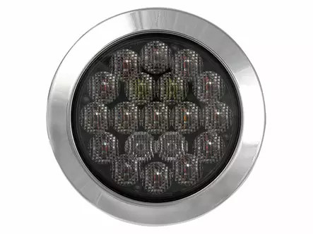Optibeam Dark Phantom pyöreä takavalo Ø155mm - LED-pyöreät takavalot - 1608-3200 - 1