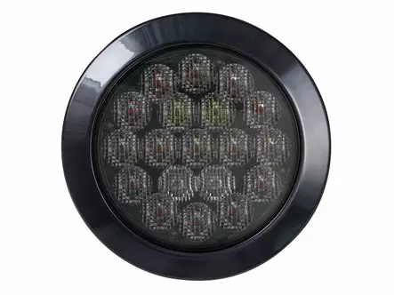Optibeam Dark Phantom pyöreä takavalo Ø155mm - LED-pyöreät takavalot - 1608-3200 - 2