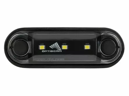 Optibeam Dark Phantom led-äärivalo 12-24V - Valkoinen - Kirkkaat äärivalot - 1608-3210 - 2