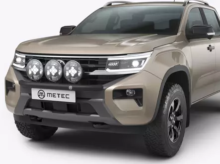 Metec Valorauta kevyt musta - Ford Ranger (IV), VW Amarok (II) - Metec Valotelineet Henkilöauto - 1853-20080 - 1