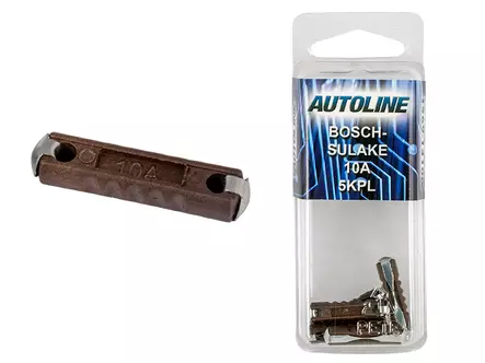 SULAKEBLISTER BOSCH 10A 5-KPL - Sulakkeet Bosch - 1569-13100 - 2