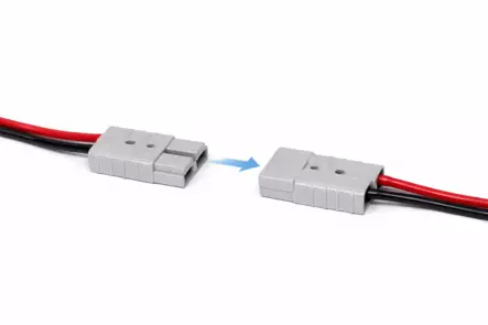 Trukkiliitin harmaa - 16mm2 / 50A - Trukkiliittimet - 1553-5970 - 2