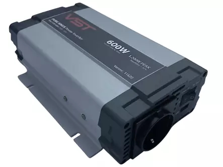 VST Pure-Sinus siniaaltoinvertteri 12V 600W - Siniaalto invertterit 12V - 11620 - 1