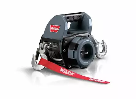 Warn kannettava porakonevinssi - 337KGF - Teräsvaijeri - Sähkövinssit 12V - 101570 - 1