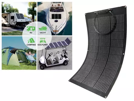 Woima Flexible - joustava aurinkopaneeli 200W - Aurinkopaneelit - 1706-11200 - 2