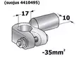 AKKUKENKÄ - 35MM2(4410495 ## - Kaapelipuristimet ja hauenleuat - 1506170 - 1