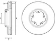 JARRULEVY DELPHI, 1 KPL / PKT, ETU, FORD - Jarrulevyt - BG9150 - 1