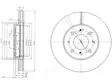 JARRULEVY DELPHI, 2 KPL / PKT, ETU, MITSUBISHI GALANT - Jarrulevyt - BG3810 - 1