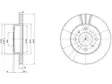 JARRULEVY DELPHI, 2 KPL / PKT, ETU, MITSUBISHI - Jarrulevyt - BG2810 - 1