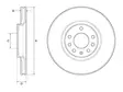JARRULEVY DELPHI, 2 KPL / PKT, ETU, OPEL ASTRA, CORSA, VECTRA - Jarrulevyt - BG3770 - 1
