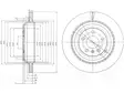JARRULEVY DELPHI, 2 KPL / PKT, TAKA, MERCEDES - Jarrulevyt - BG4030 - 1