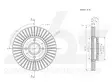 JARRULEVY SBS, 2 KPL/PKT, ETU, FORD - Jarrulevyt - 88-1160 - 3