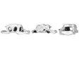 JARRUSATULA ETU OIKEA VW T5/T6 - Jarrupalasarjat - 83-2517-000 - 1
