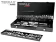 KIERRETYÖKALUSARJA HSS 54OS. M3-M20 TERRAX - Kierteitys: kierreleuat - RU-A245040 - 1