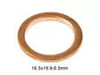 KUPARITIIVISTE 16,3X19,9X0,5MM - O-renkaat, stefat, tiivisteet - 53120 - 1