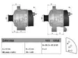 LATURI DENSO DAN1092 KLO 10 12V 120A - Laturit yleismallit - 3200-4510 - 5