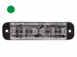 LED-VAROITUSVILKKU 12-24V 6 LED VIHREÄ # - LED-tasovilkku - 1603-100370 - 2