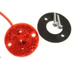 Led-äärivalo pyöreä mini punainen - 12-24V / Ø30mm - Punaiset äärivalot - 1608-4860 - 1