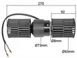 LÄM.MOOT 2-AKS. 12V HITACHI ZX - Puhallinmoottorit & vastukset merkkihaku - 9056-19490 - 1