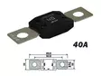 Megaval sulake 40A musta - Sulakkeet Mega-/Powerval - 0601040 - 1