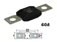 Megaval sulake 60A musta - Sulakkeet Mega-/Powerval - 0601060 - 1