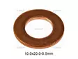 SUUTTIMEN POHJATIIVISTE 10X20X0,5MM - O-renkaat, stefat, tiivisteet - 52330 - 1