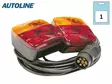 Autoline peräkärryn takavalosarja - 12V 7.5m 7-nap - Halogen perävaunuvalaisimet - 1606-20010 - 1